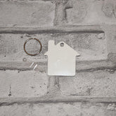 House Sublimation Keychain MDF-Sublimation Blank-Elliott Creations